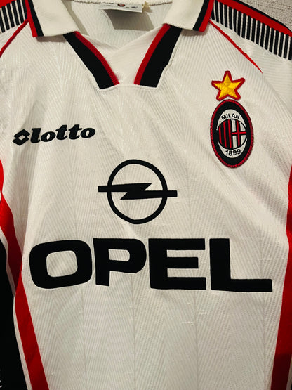AC Milan away football shirt 1997/98 Maldini Medium