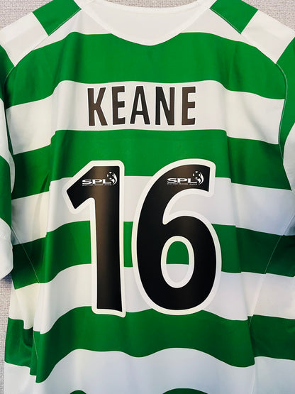 Glasgow Celtic home football shirt 2005/07 Keane Large
