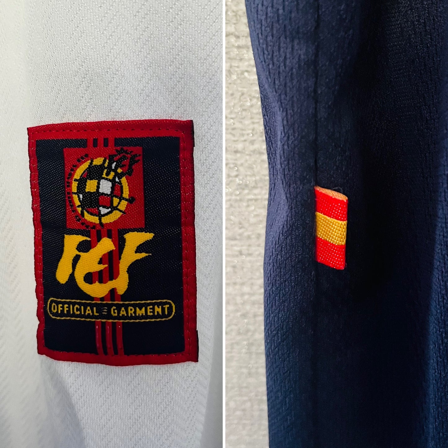 Spain away football shirt
W/C 1998 Kiko XL
