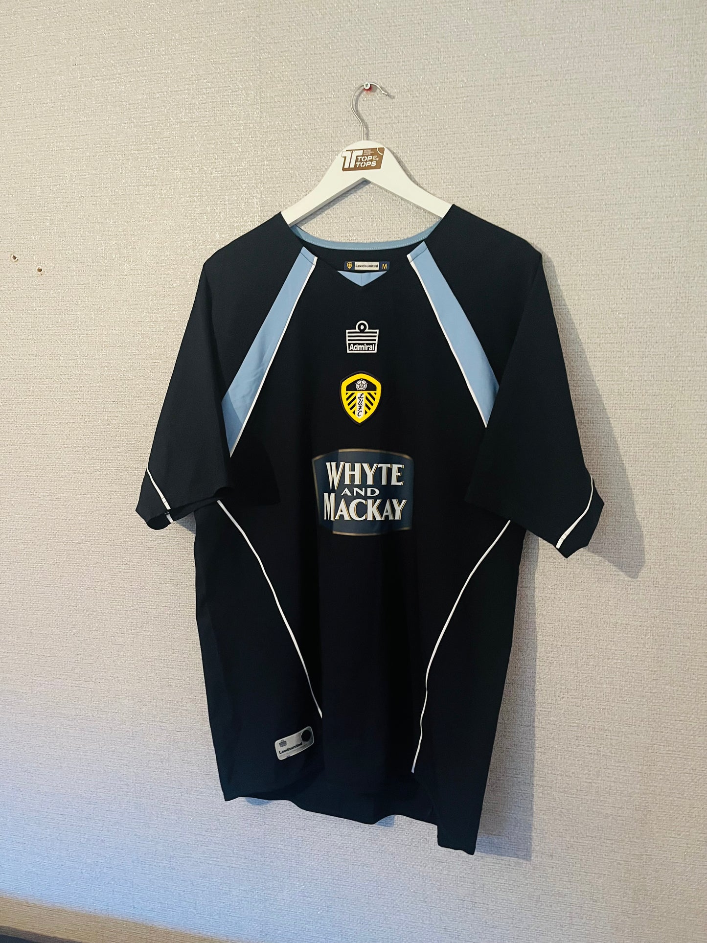 Leeds United away football shirt 2005/06 Healy Large