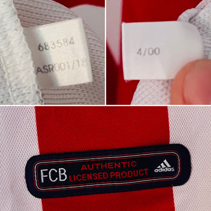 Bayern Munich away football shirt 2000/01 Elber XXL