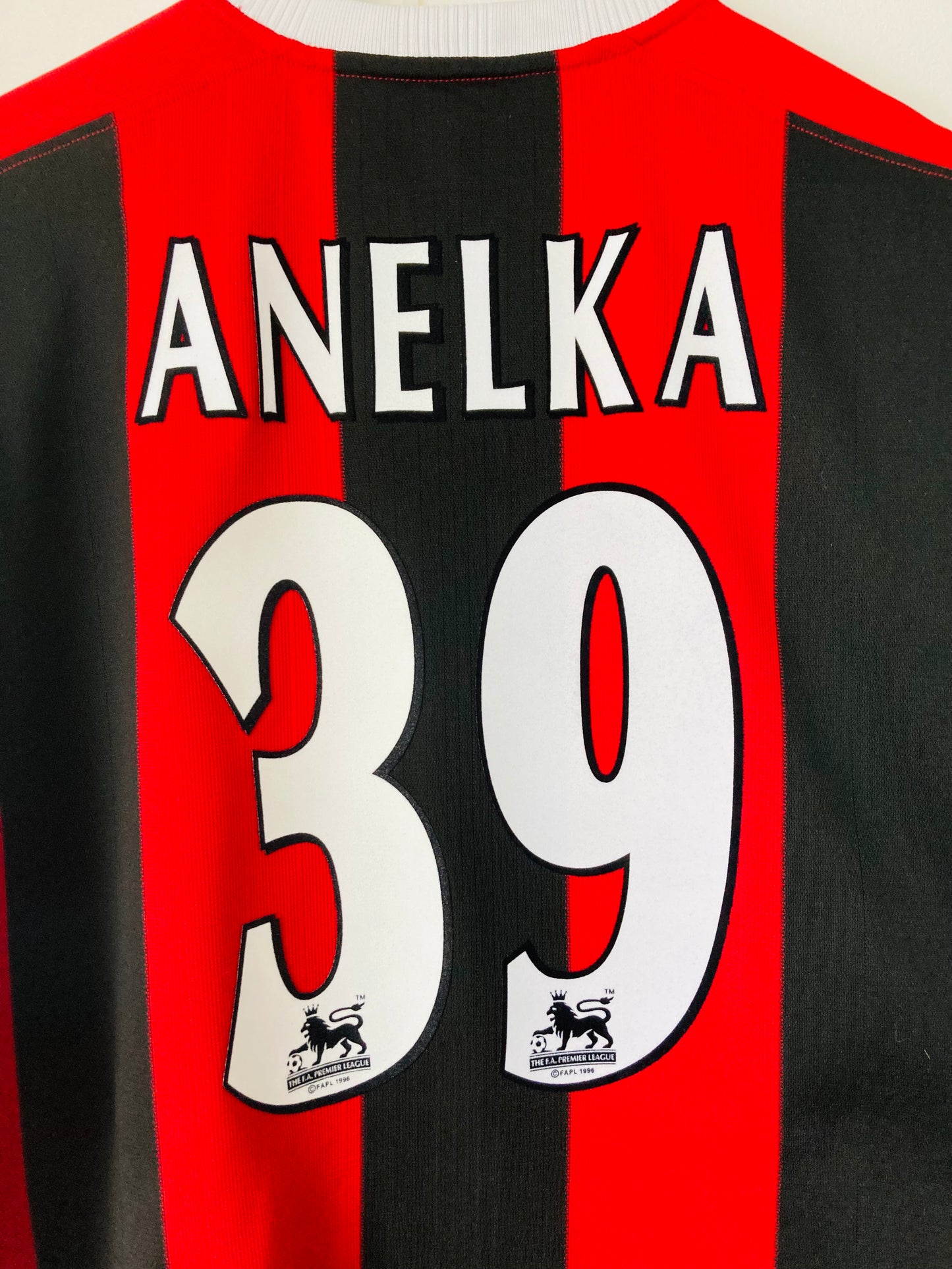 Manchester City away football shirt 2003/04 Anelka Large