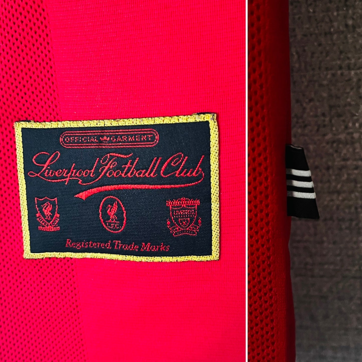Liverpool home football shirt 1995/96 Fowler Medium