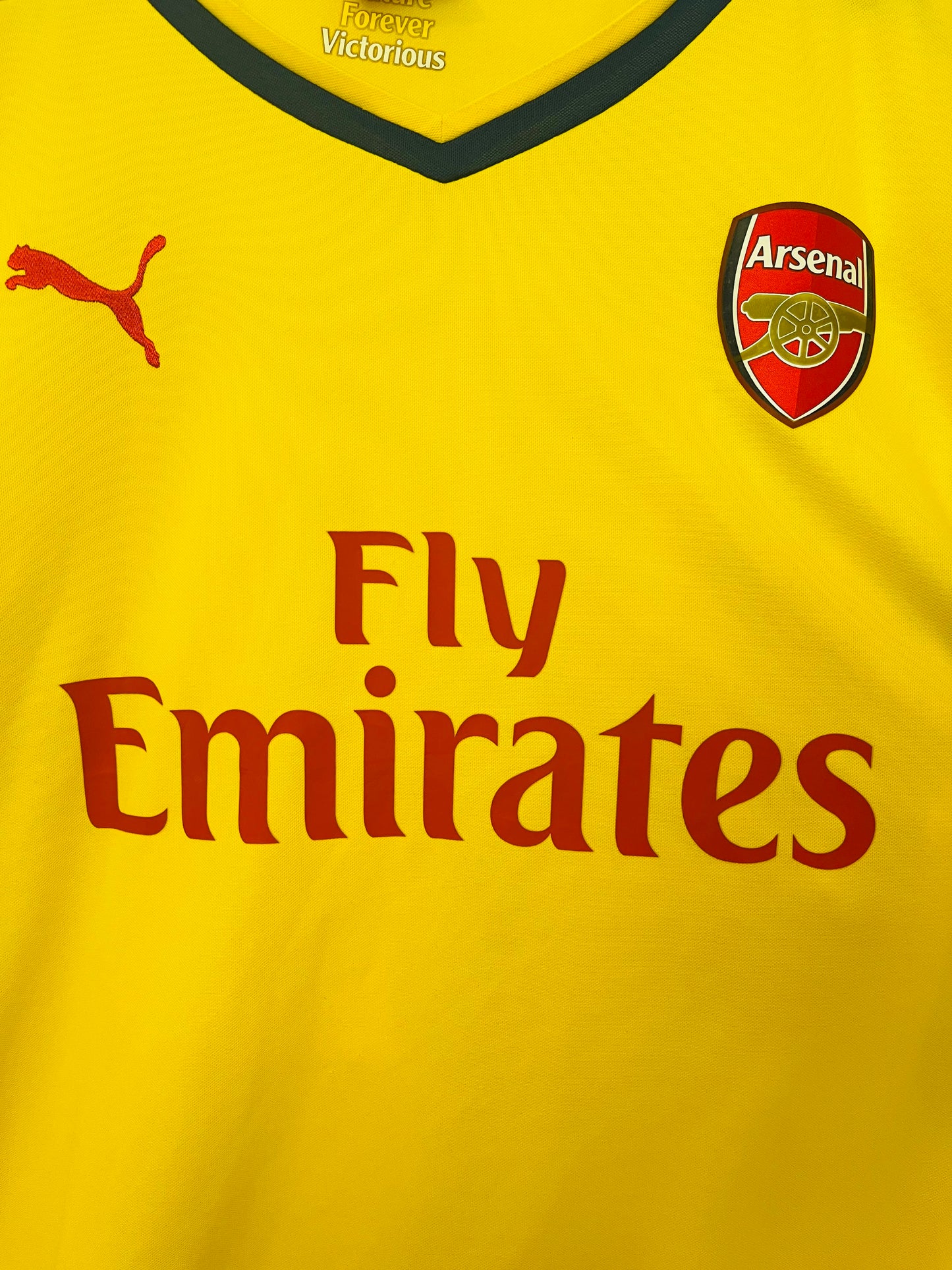 Arsenal away football shirt 2014/15 Ozil XXL