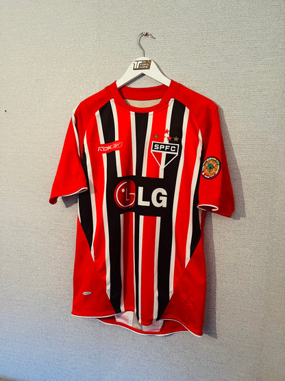 São Paulo away football shirt 2006/07 Thiago Medium