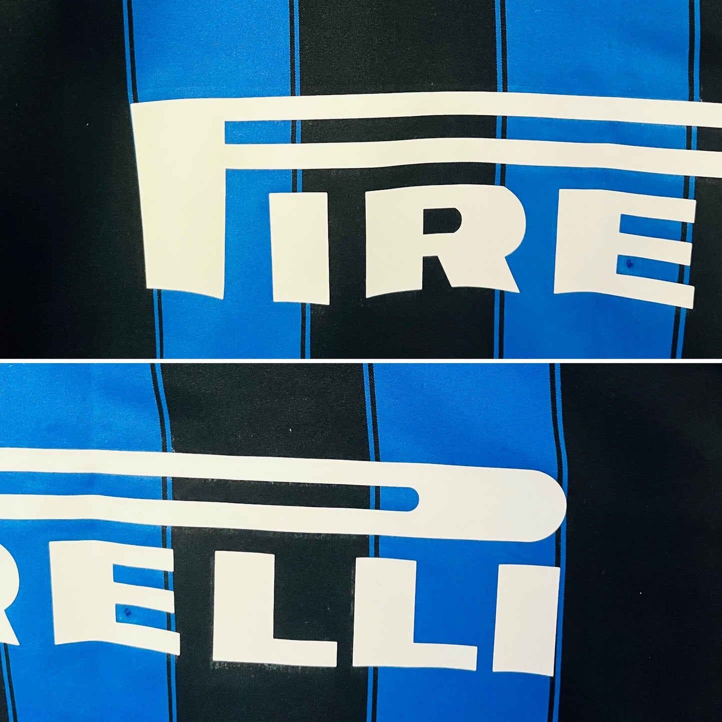 Inter Milan home football shirt 2003/04 L/S Cannavaro Large