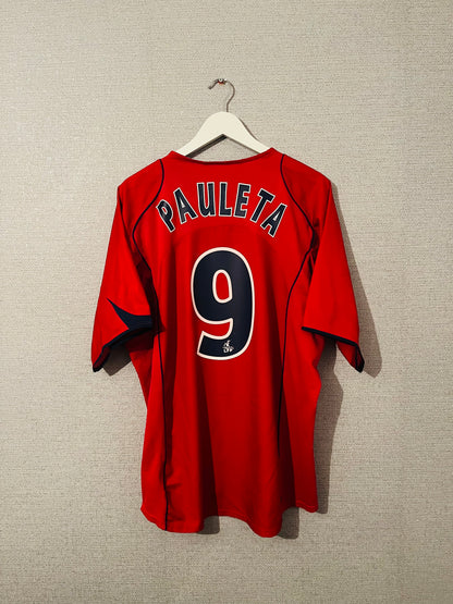 PSG away football shirt 2004/05 Pauleta XL