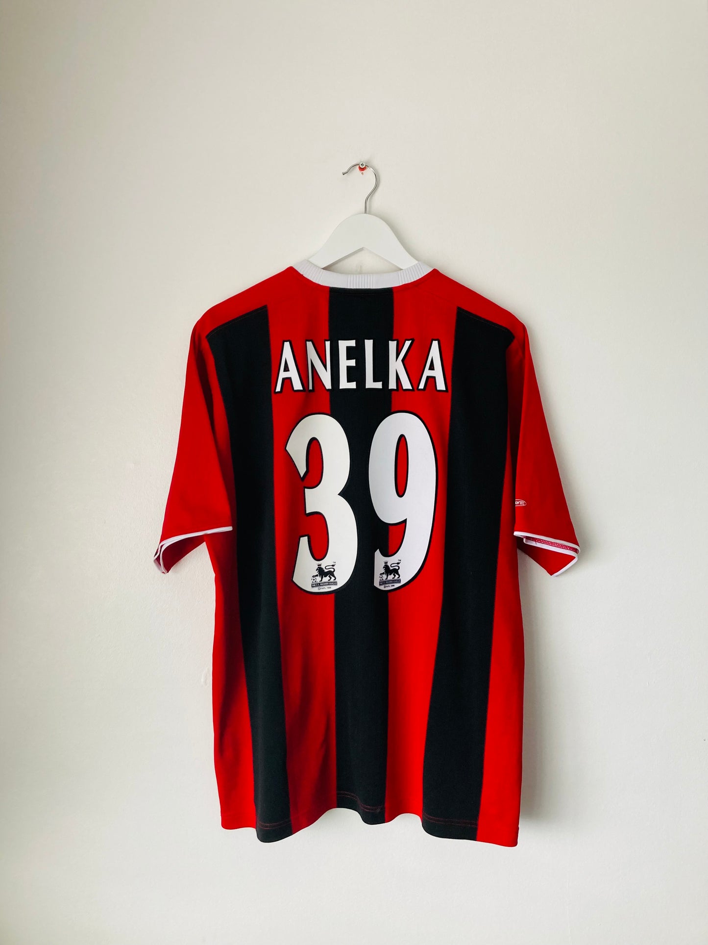 Manchester City away football shirt 2003/04 Anelka Large