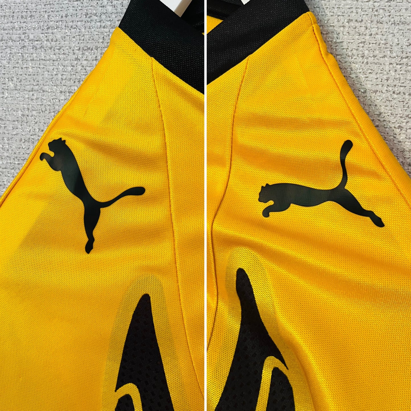 AEK Athens home football shirt 2007/08 Rivaldo Medium