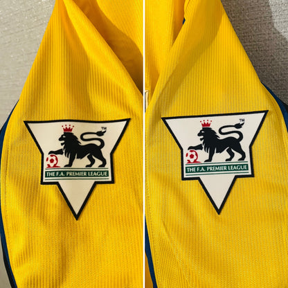 Arsenal away football shirt 2000/01 Suker Large