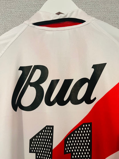 River Plate home football shirt 2004/05 Salas XL