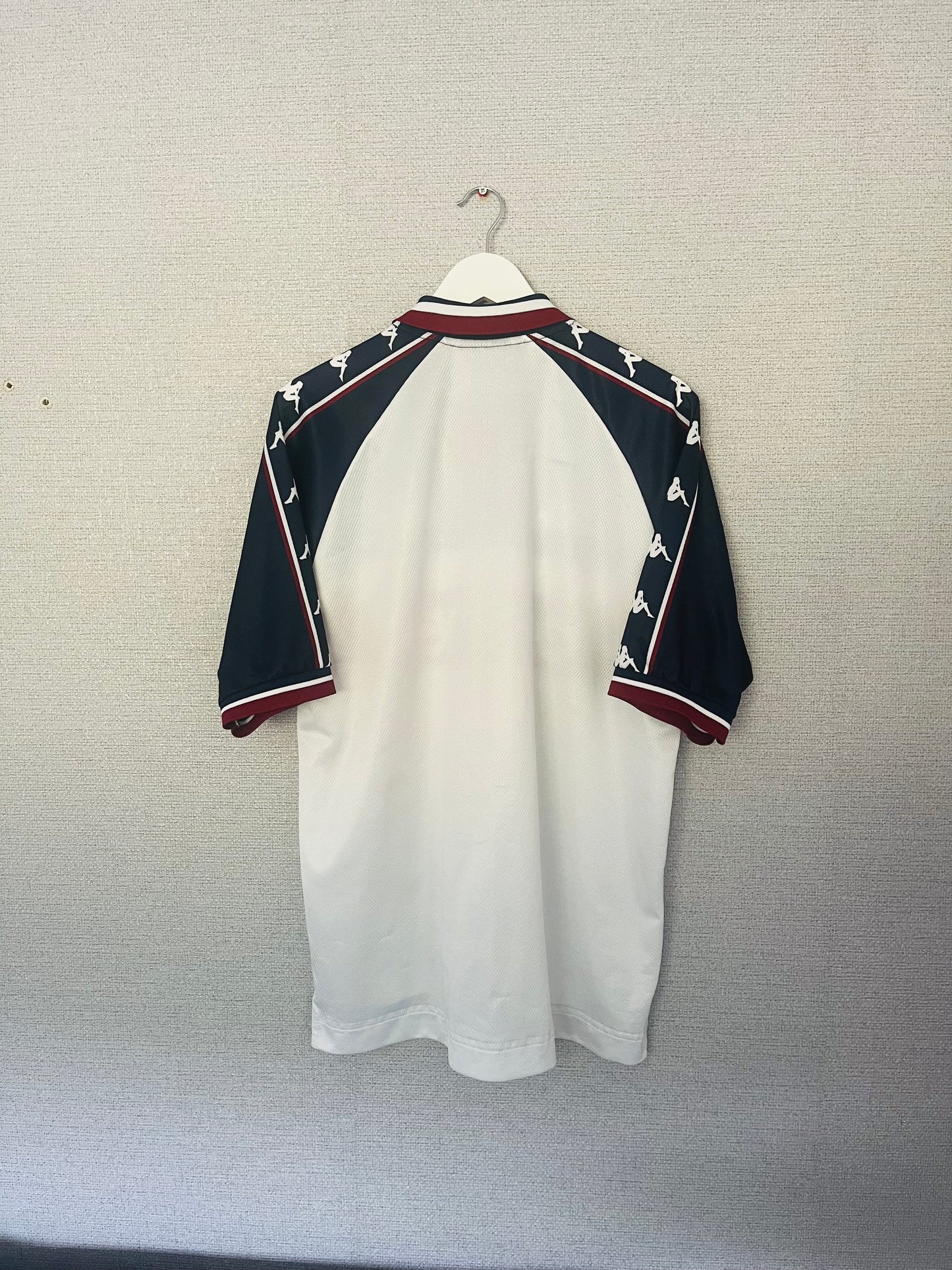 Manchester City away football shirt 1997/98 XL