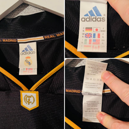 Real Madrid away football shirt 1999/2000 Redondo XL