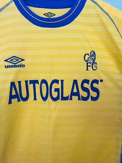 Chelsea away football shirt 2000/02 Zola Large