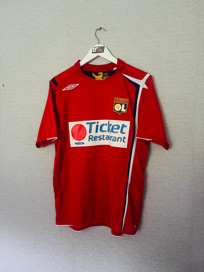 Olympique Lyonnaise Lyon away football shirt 2006/07 Juninho Medium