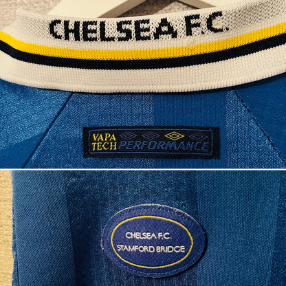 Chelsea home football shirt 1997/99 Gullit XL