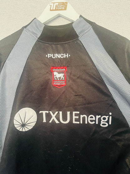 Ipswich Town goalkeeper football shirt 2001/03 Medium