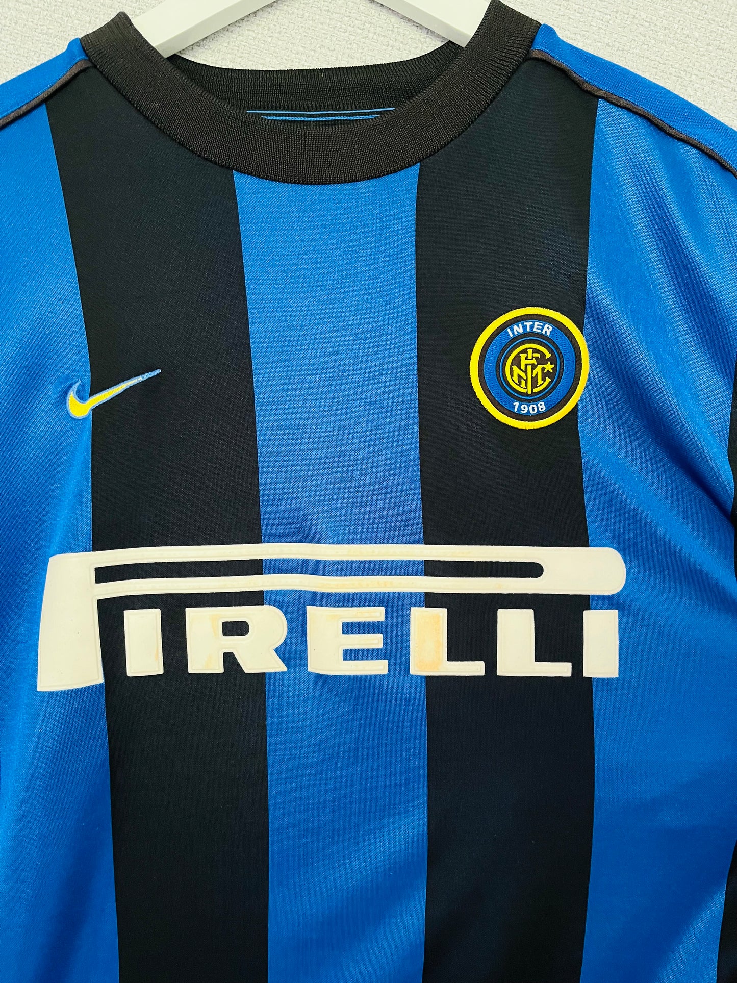 Inter Milan home football shirt 1999/2000 R9 Medium