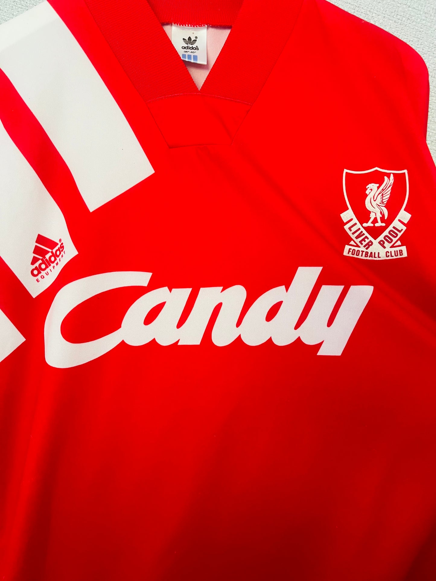 Liverpool home football shirt 1991/92 Medium