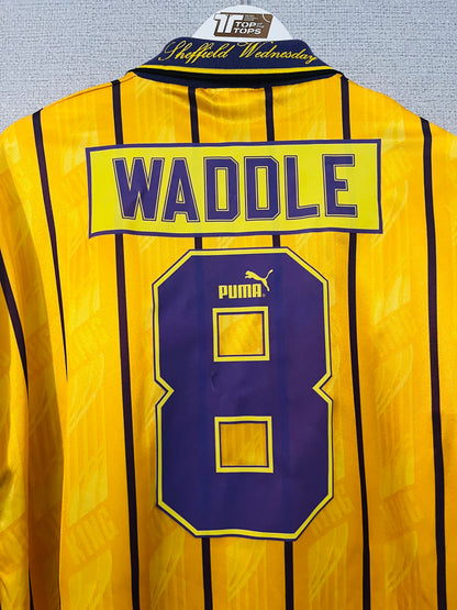 Sheffield Wednesday third football shirt 1994/95 Waddle Large