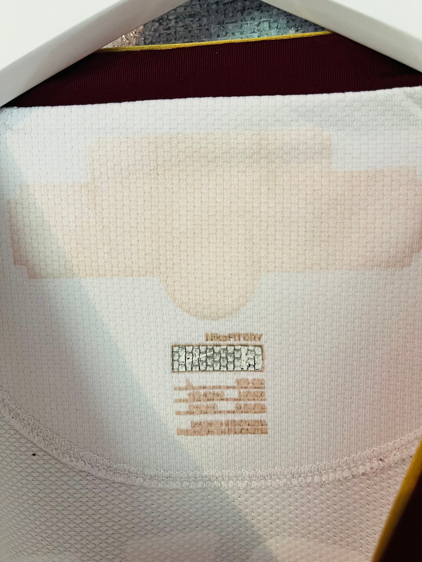 Arsenal away football shirt 2007/08 Gilberto Large