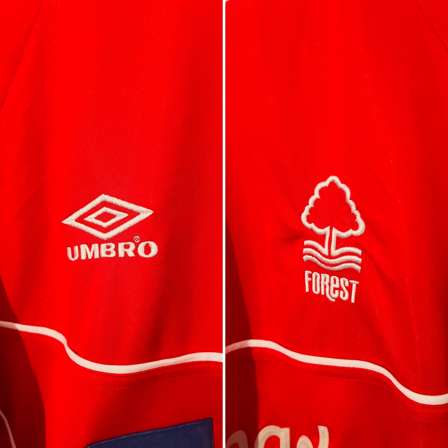 Nottingham Forest home football shirt
2000/02 Bart-Williams Large