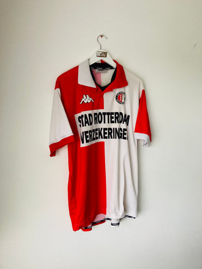 Feyenoord home football shirt 2000/01 Tomasson XL