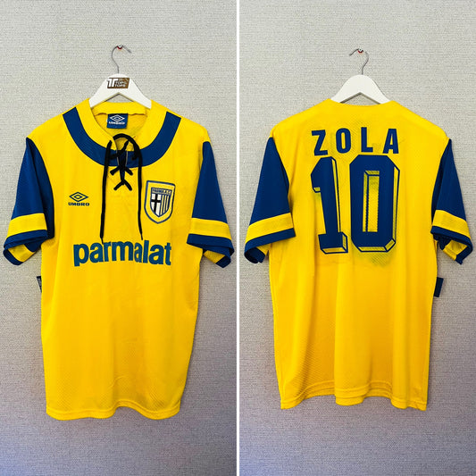Parma away football shirt
1993/95 Zola Large