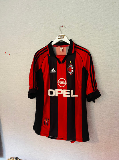 AC Milan home football shirt 1998/2000 Maldini XL