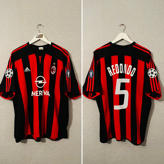 AC Milan home football shirt
2003/04 Redondo XL