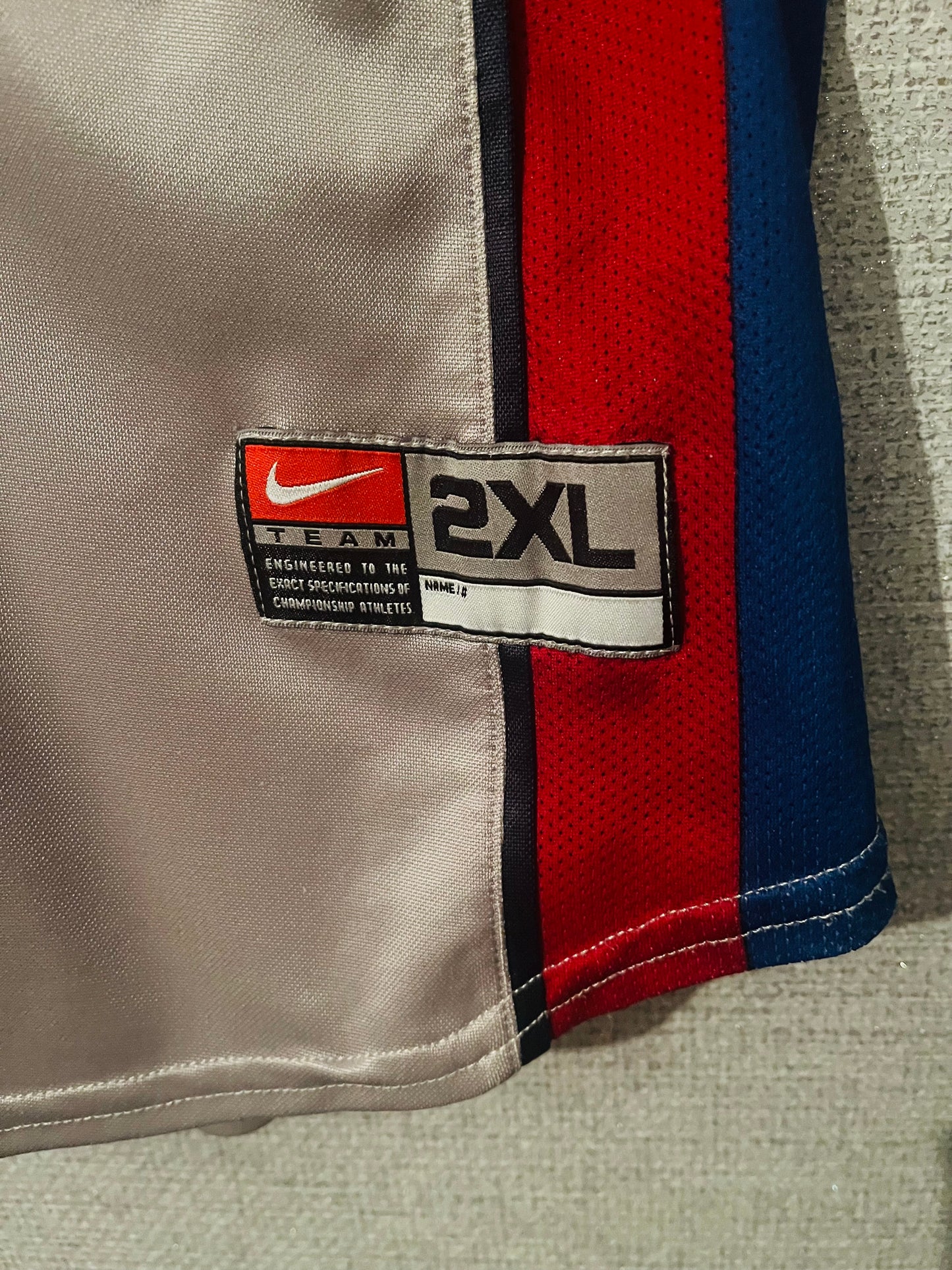 Barcelona away football shirt 1998/2000 Kluivert XXL