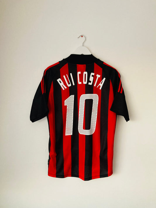 AC Milan home football shirt 2002/03 Rui Costa small