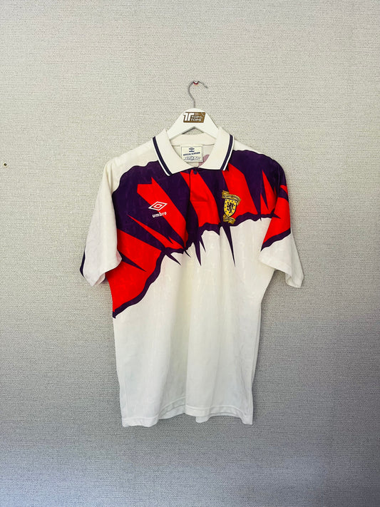 Scotland away football shirt 1991/93 Large