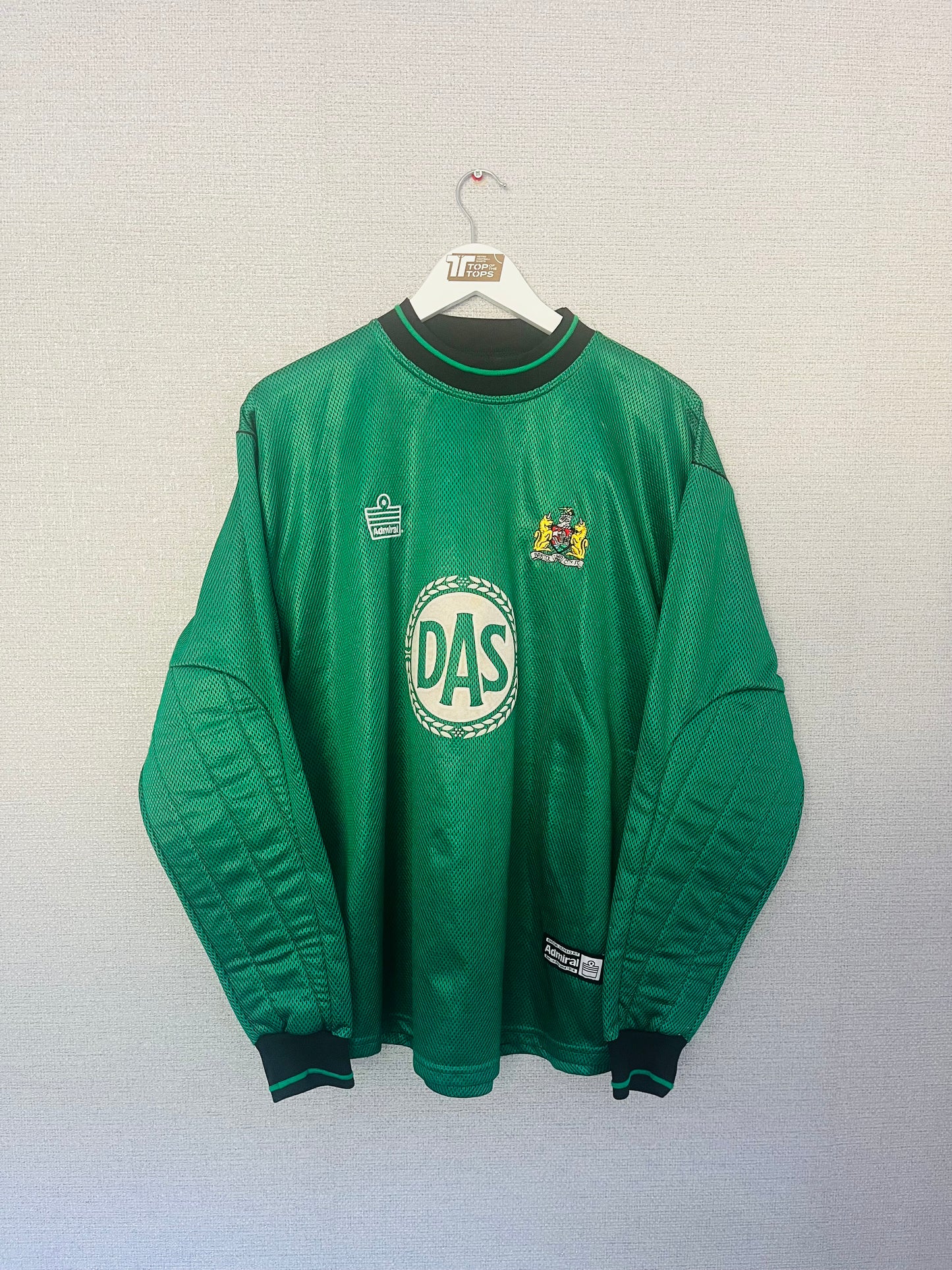 Bristol City goalkeeper football shirt 2001/02 Medium L/S