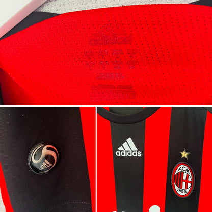 AC Milan home football shirt 2008/09 Ronaldinho Large