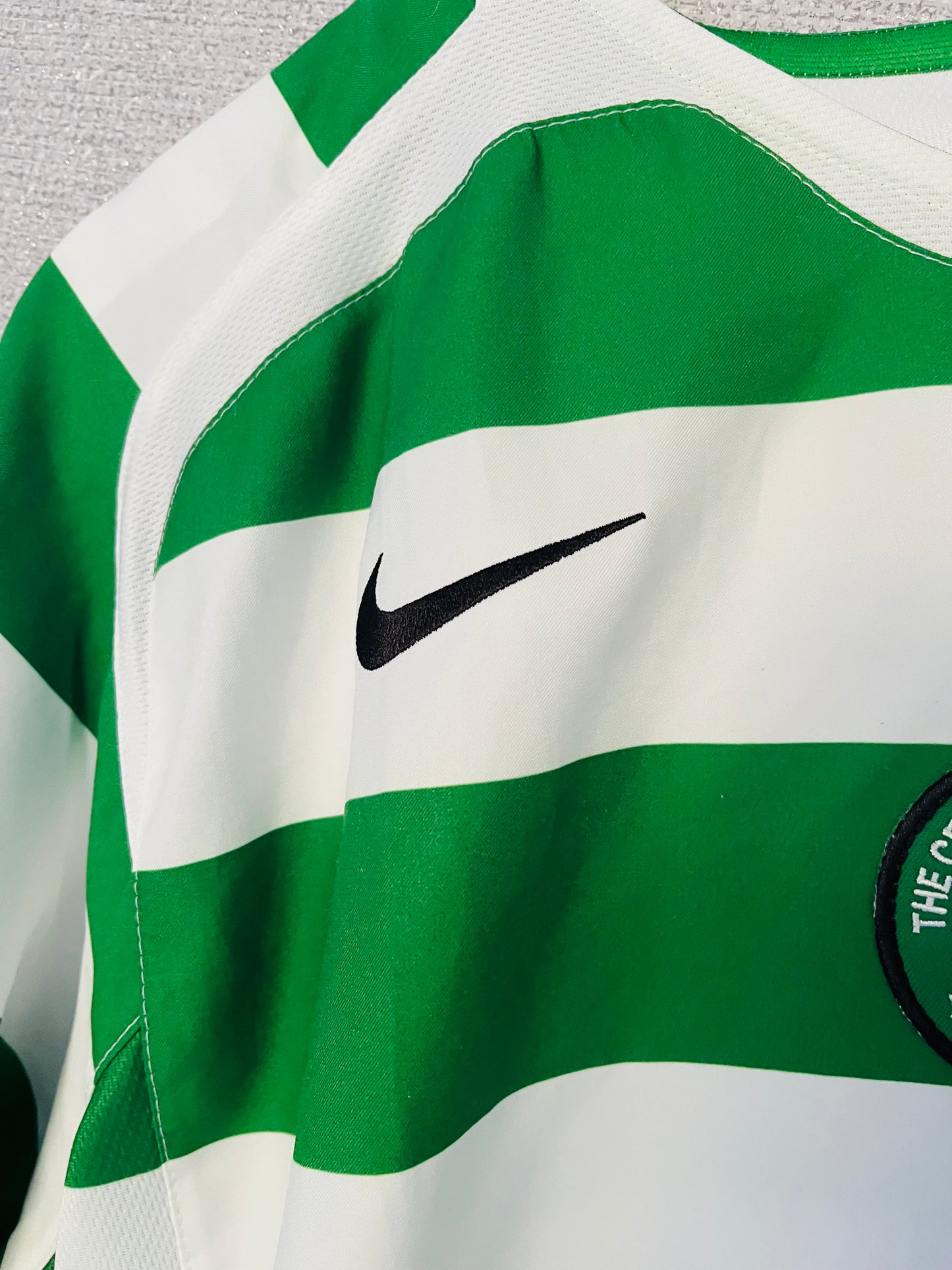Glasgow Celtic home football shirt 2005/07 Keane Large