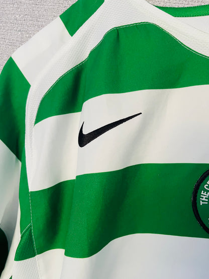 Glasgow Celtic home football shirt 2005/07 Keane Large