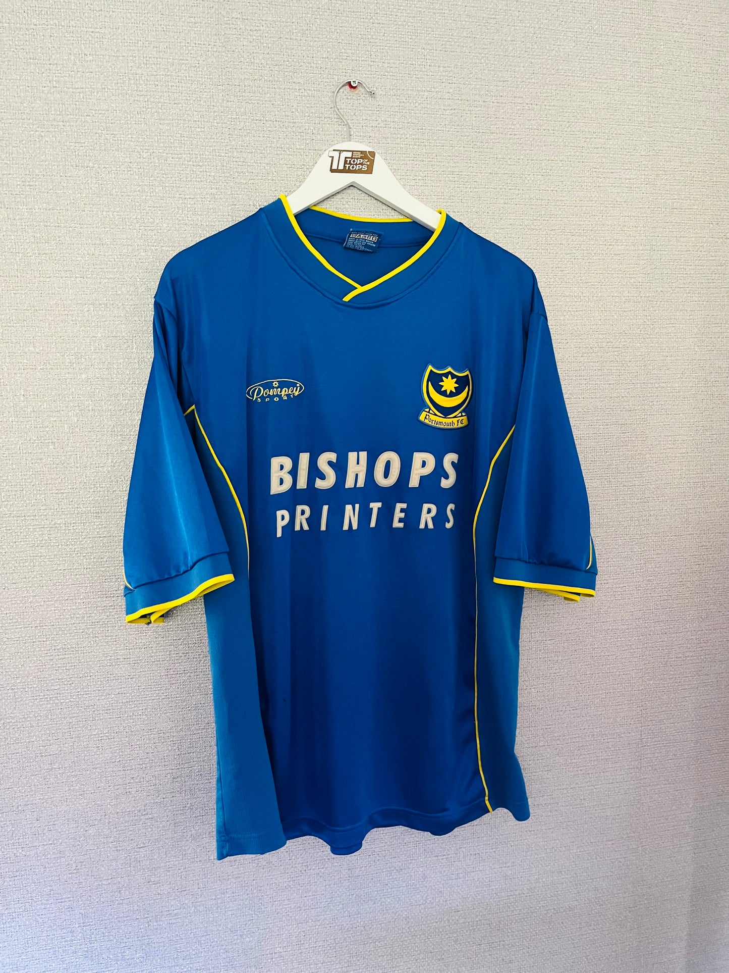Portsmouth home football shirt 2000/02 XL