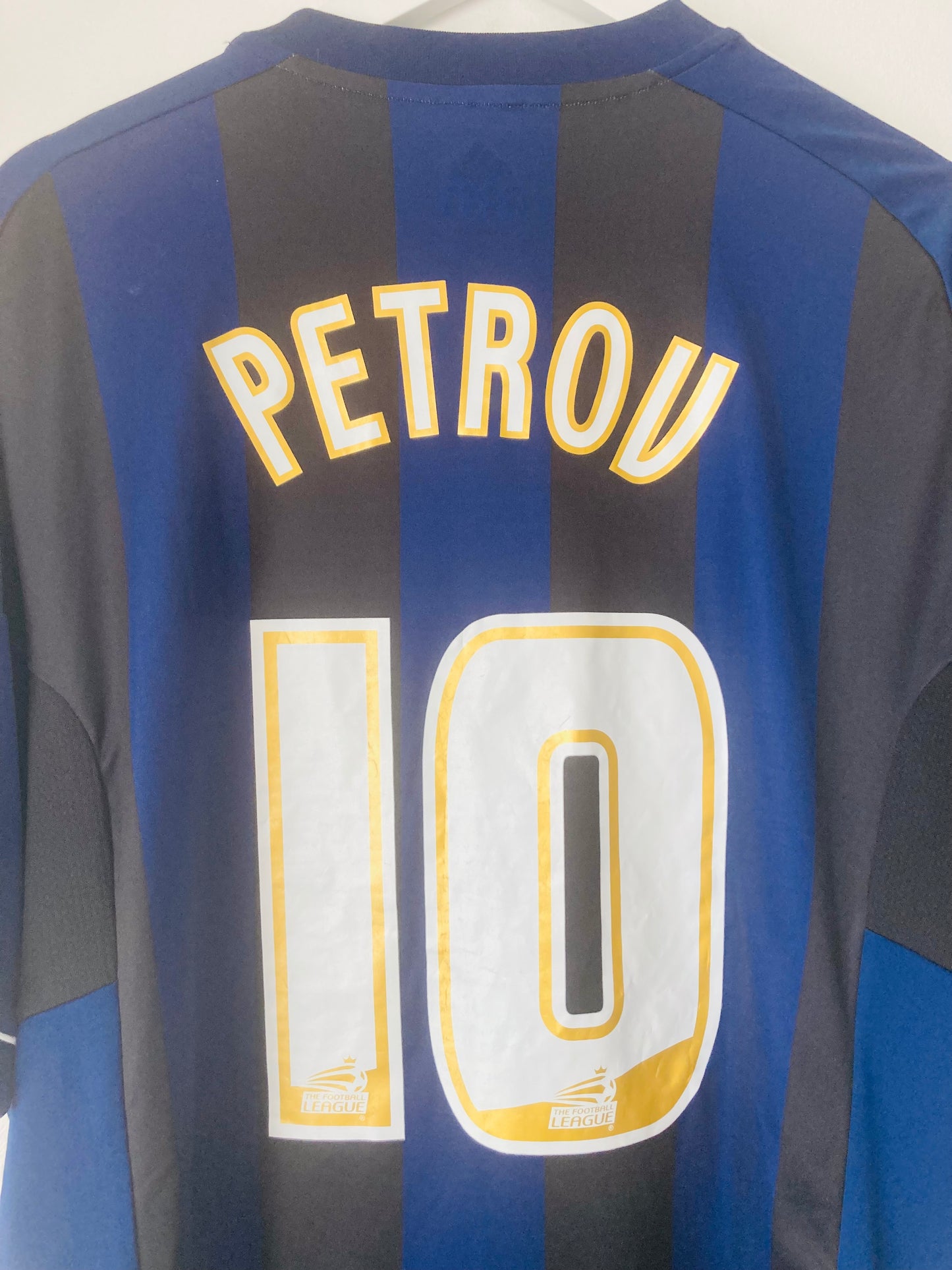 Bolton Wanderers away football shirt 2012/13 Petrov XL