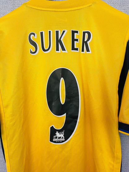 Arsenal away football shirt 2000/01 Suker Medium
