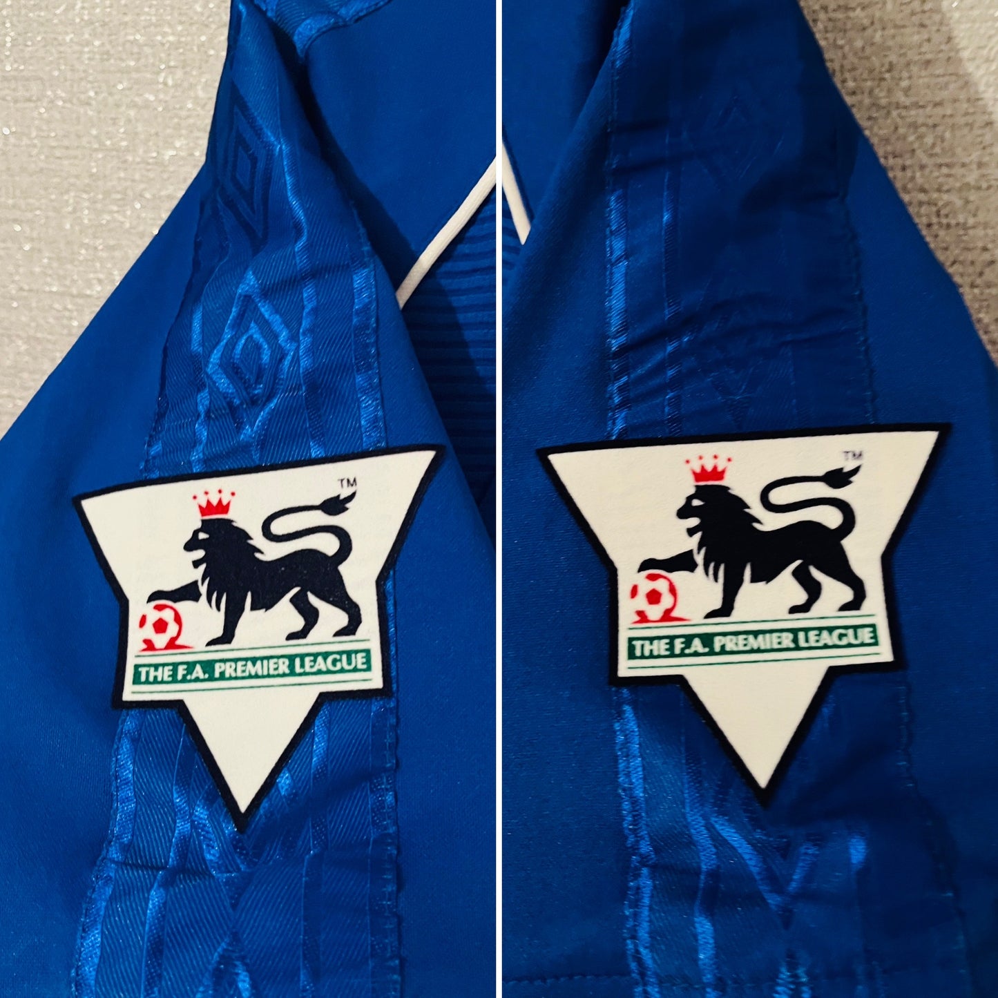 Chelsea home football shirt 1999/2001 Hasselbaink Medium