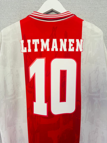 Ajax home football shirt 1996/97 Litmanen Large