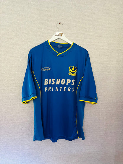 Portsmouth home football shirt 2000/02 XL