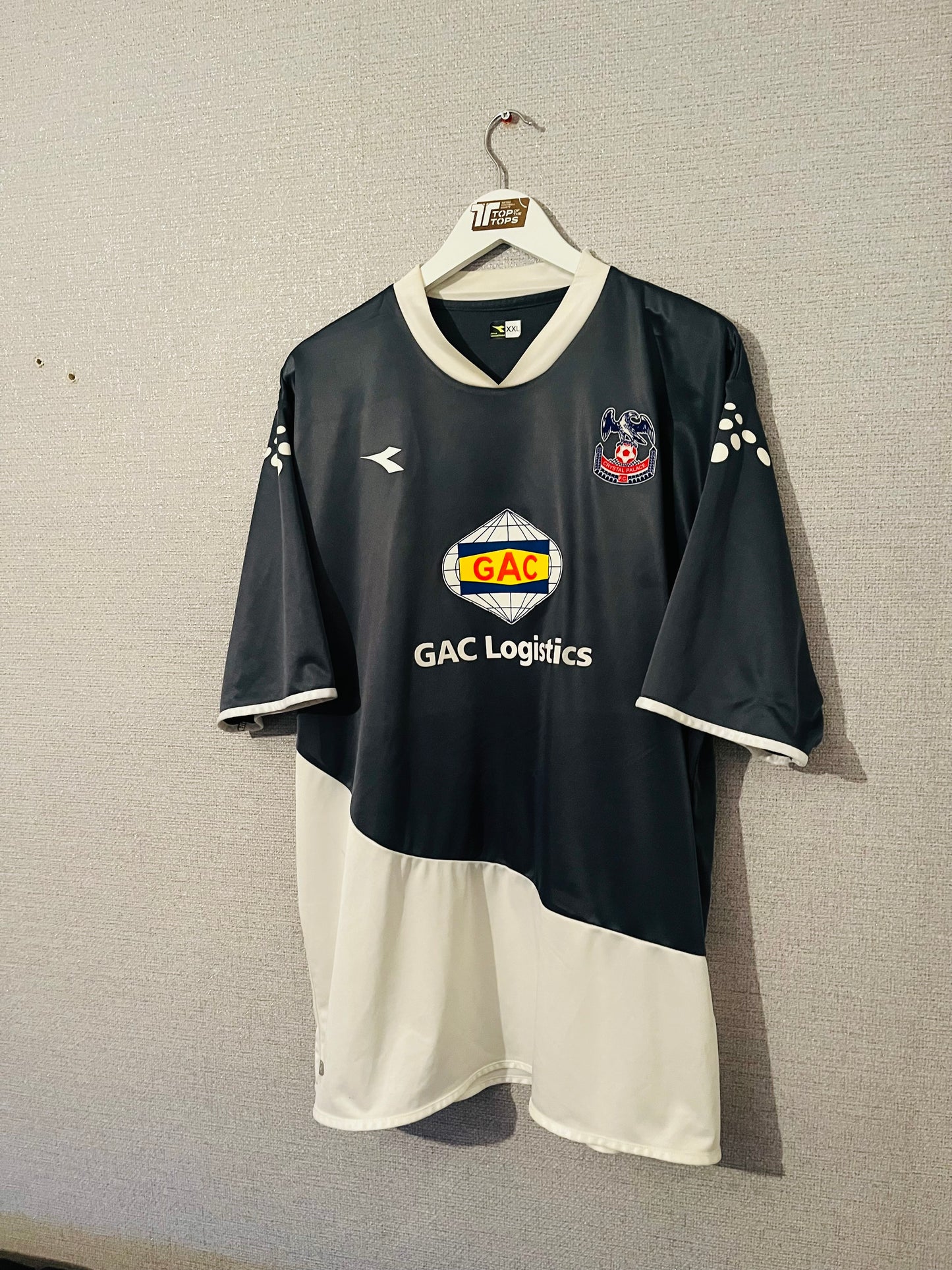 Crystal Palace away football shirt 2006/07 Morrison XXL