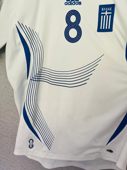 Greece away football shirt 2006/08 Stelios Medium