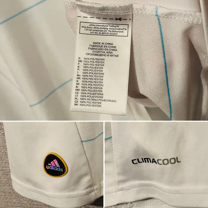 Olympique Marseille home cup final football shirt 2010/11 Taiwo Large