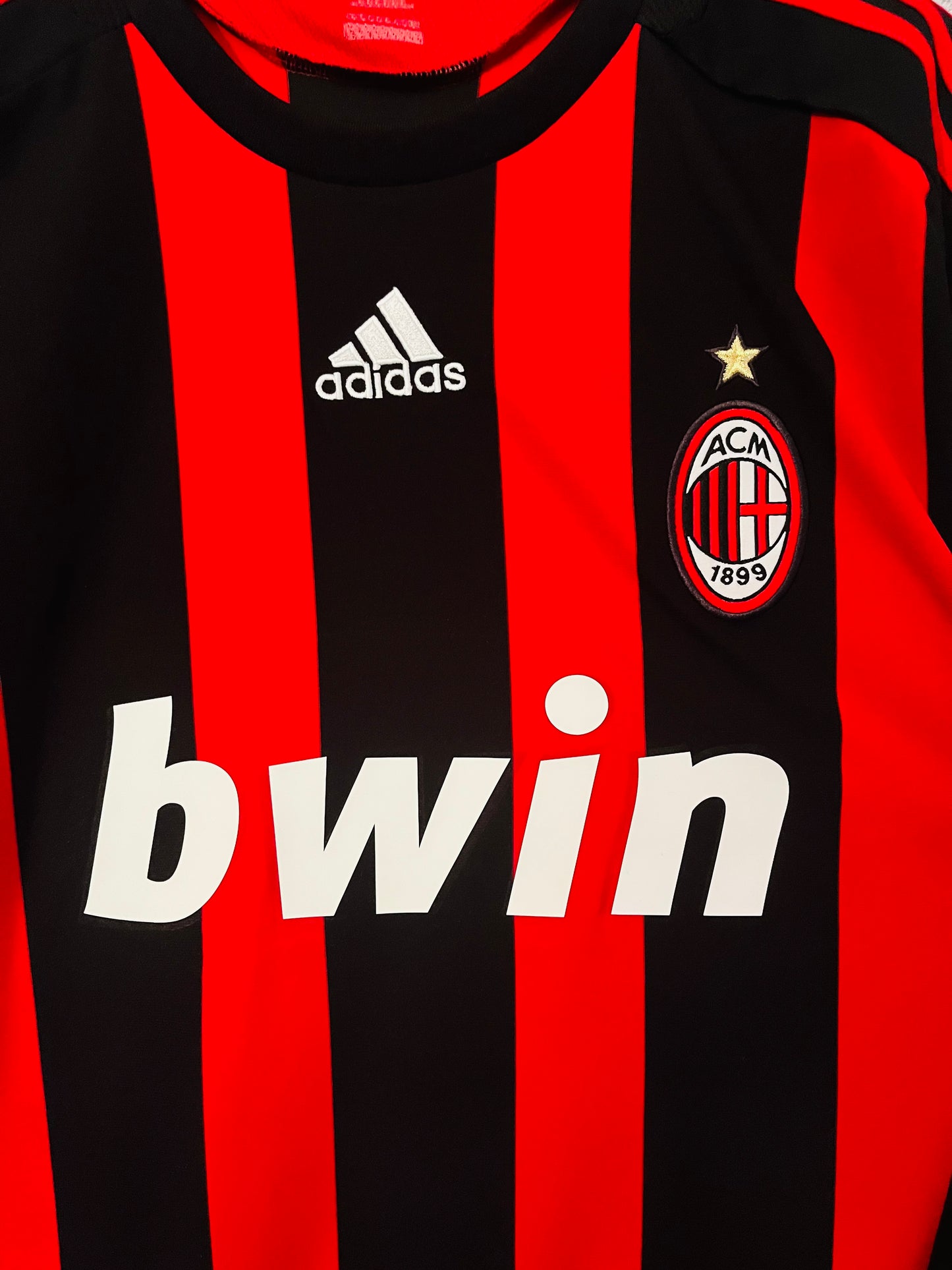 AC Milan home football shirt 2008/09 Shevchenko XL