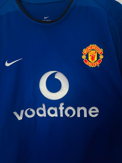 Manchester United third football shirt 2002/03 Van Nistelrooy XL