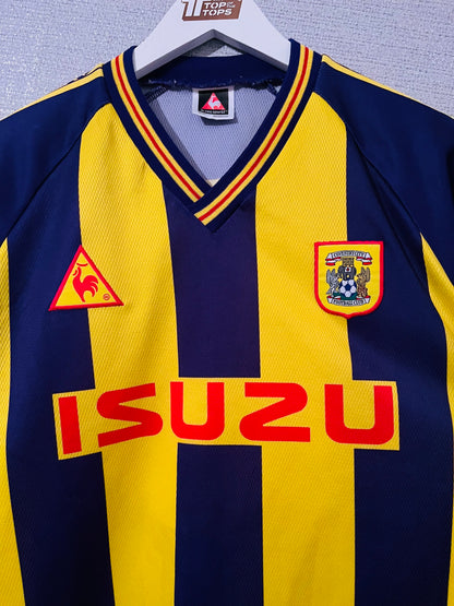 Coventry City away football shirt
1998/99 Large