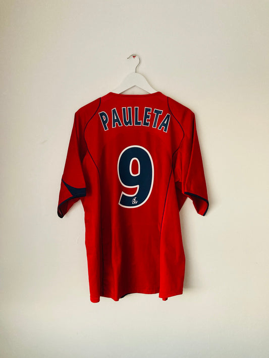 PSG away football shirt

2004/05 Pauleta XL